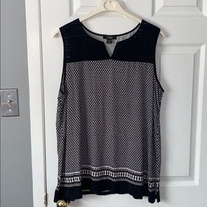 Dalia Black/White Shirt